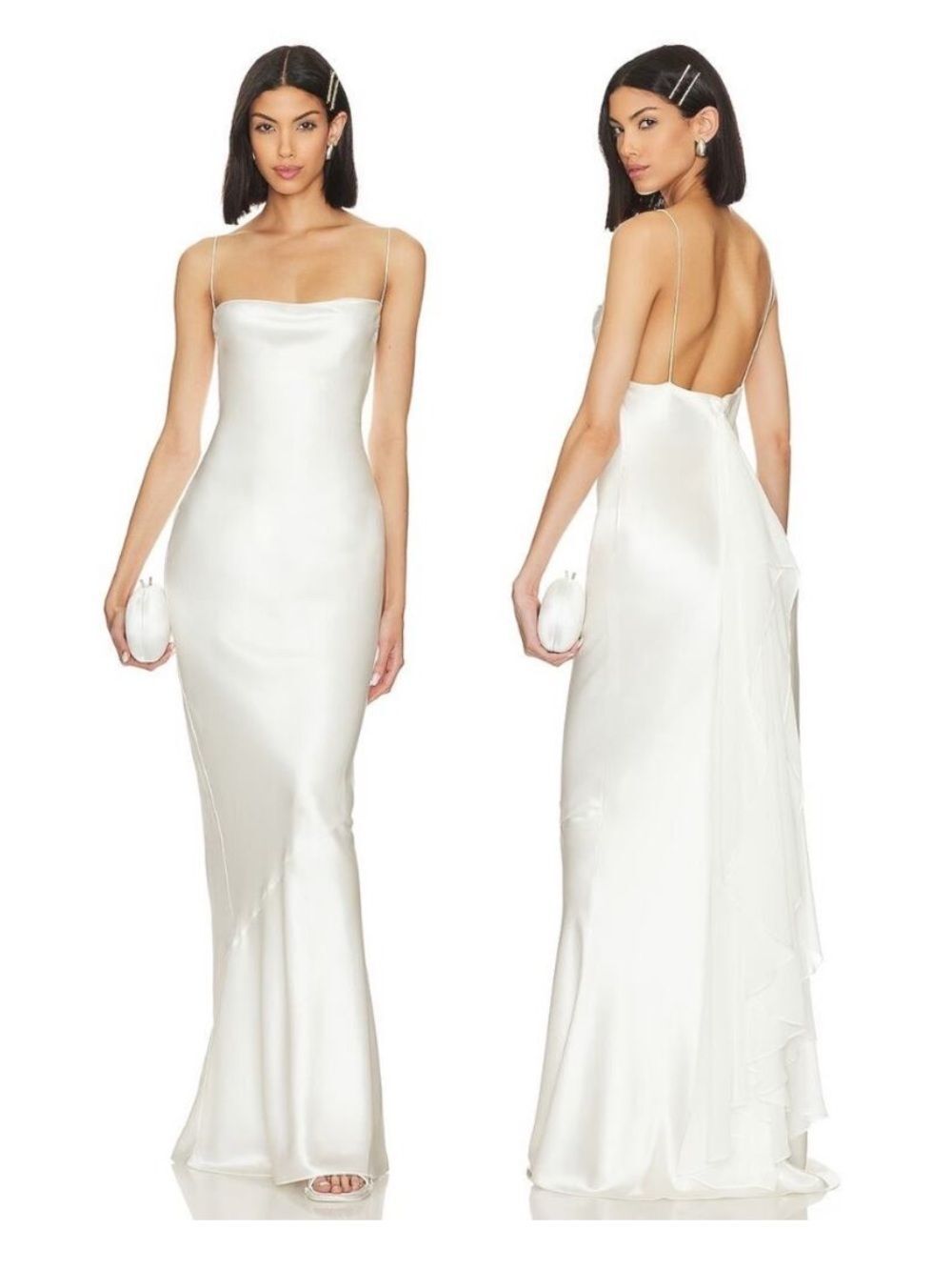 Retrofete Marcia Dress size large NWT White